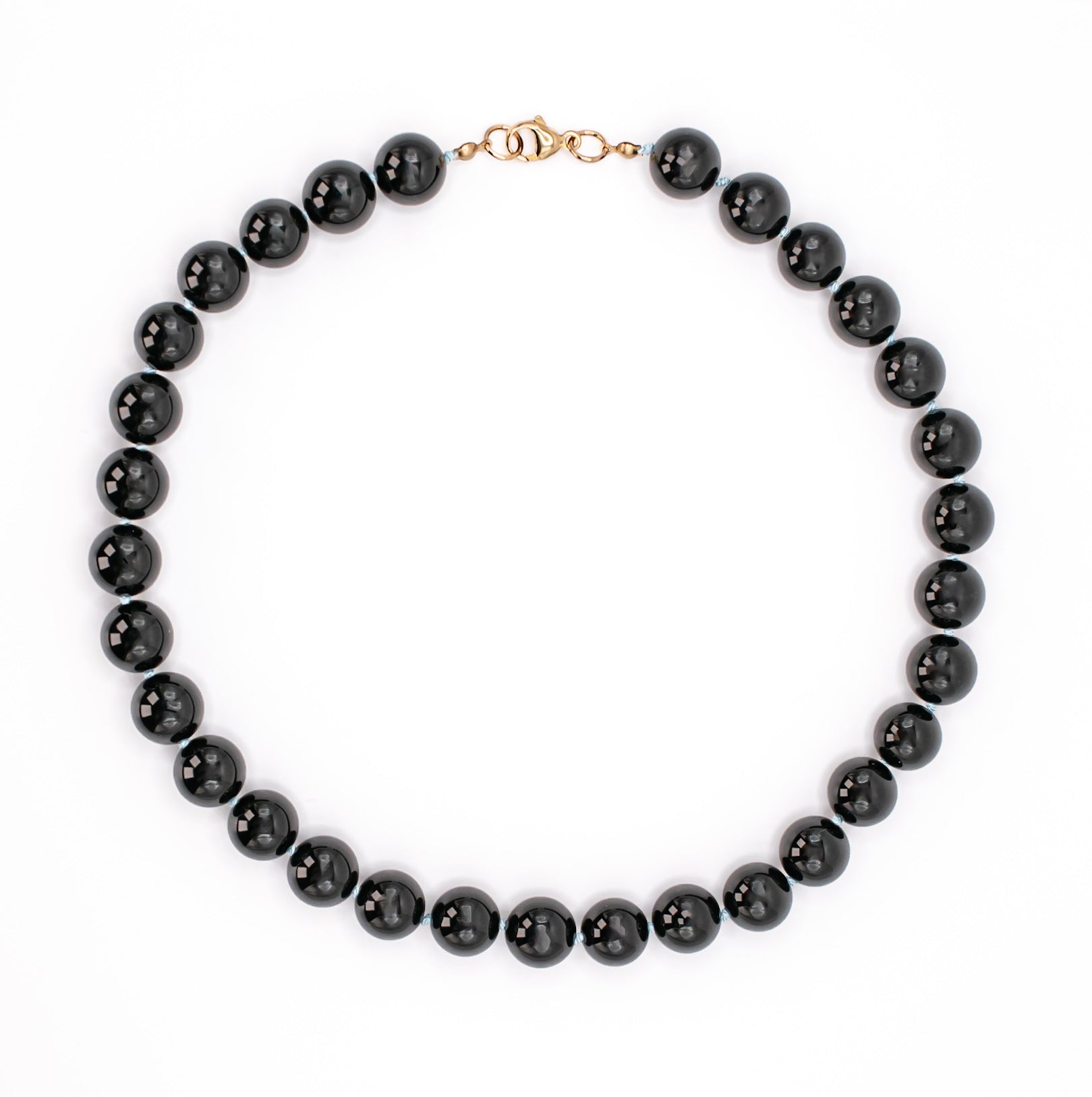 Clemmie Necklace in Black Onyx