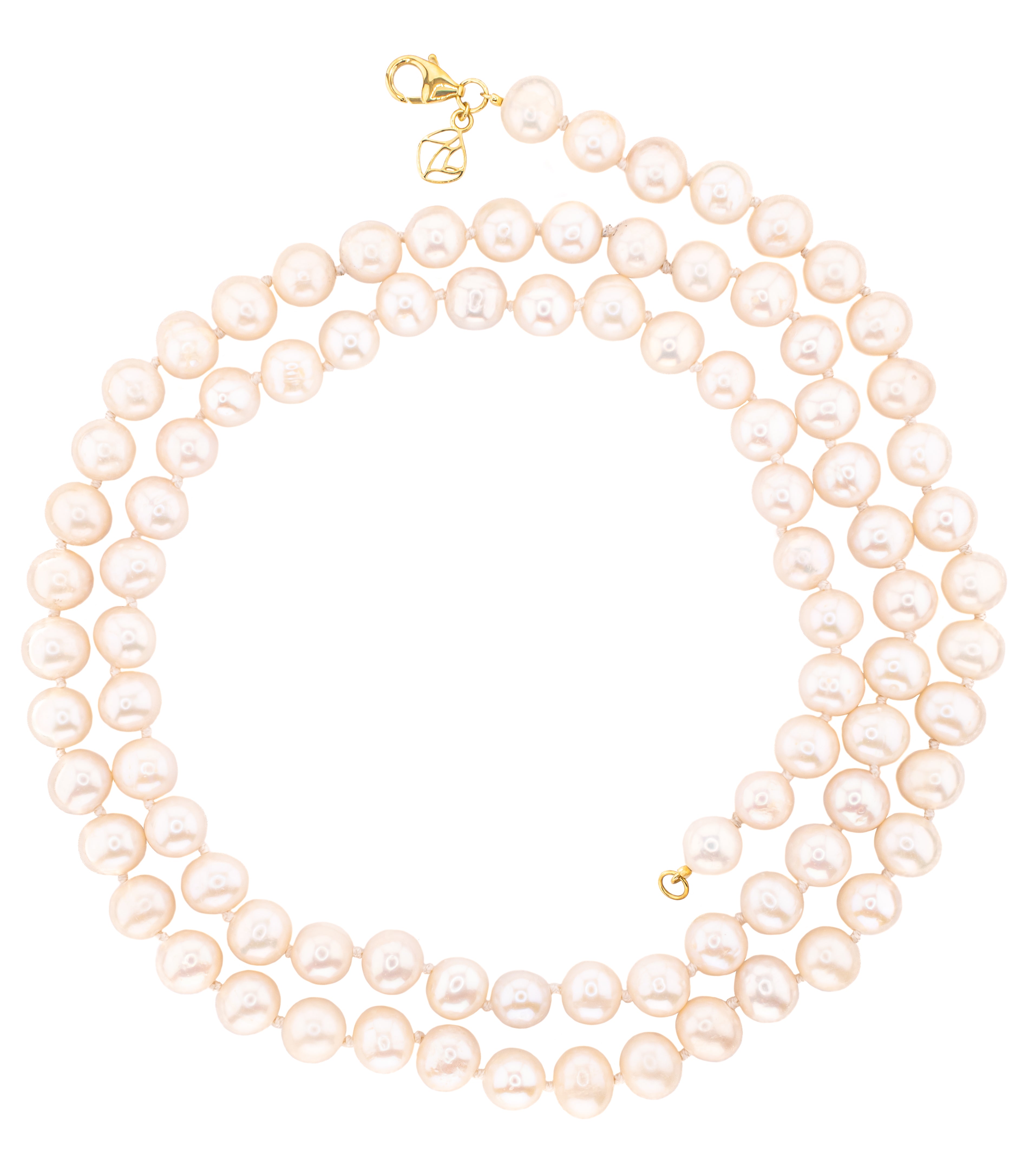 Wentworth Knotted Long Pearl Necklace