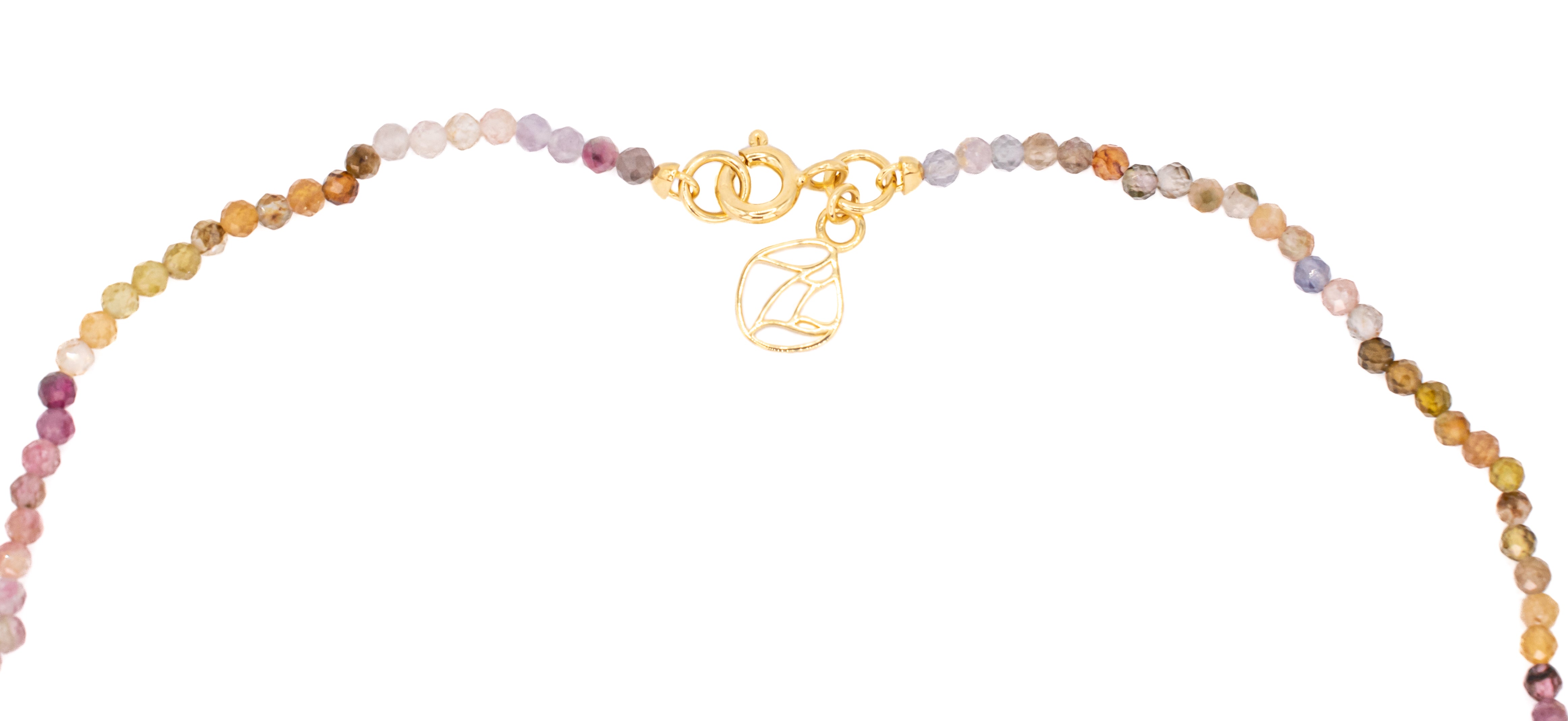 Tinka Tiny Gem Necklace in Tourmaline