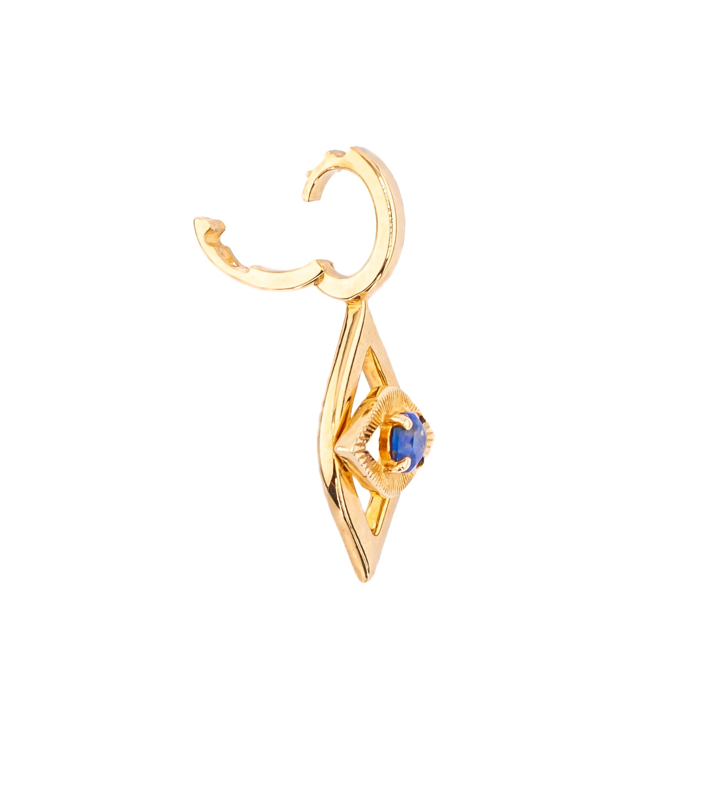 Nazar Evil Eye Amulet Charm in Lapis Lazuli