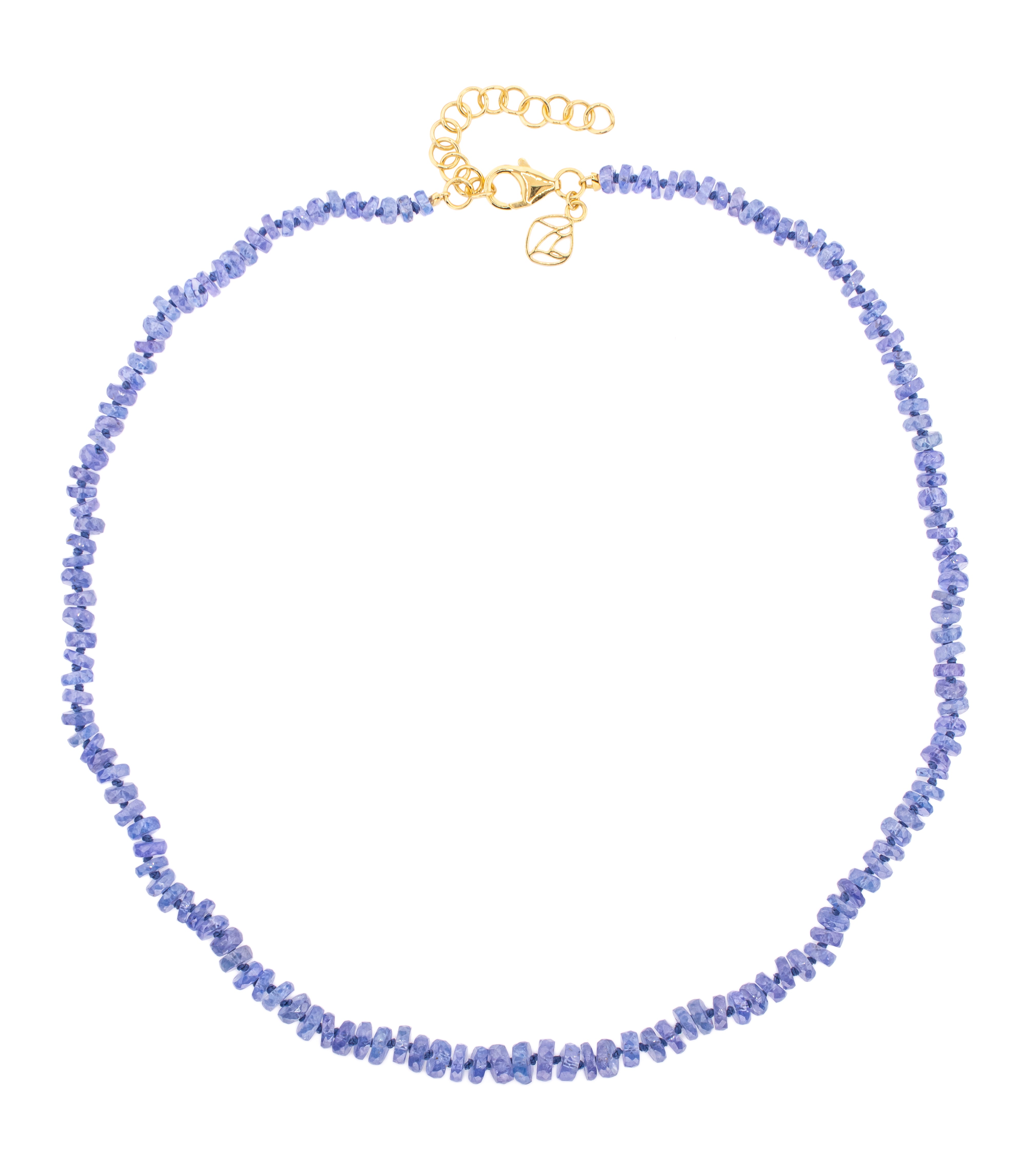 Sitara Faceted Necklace in Tanzanite