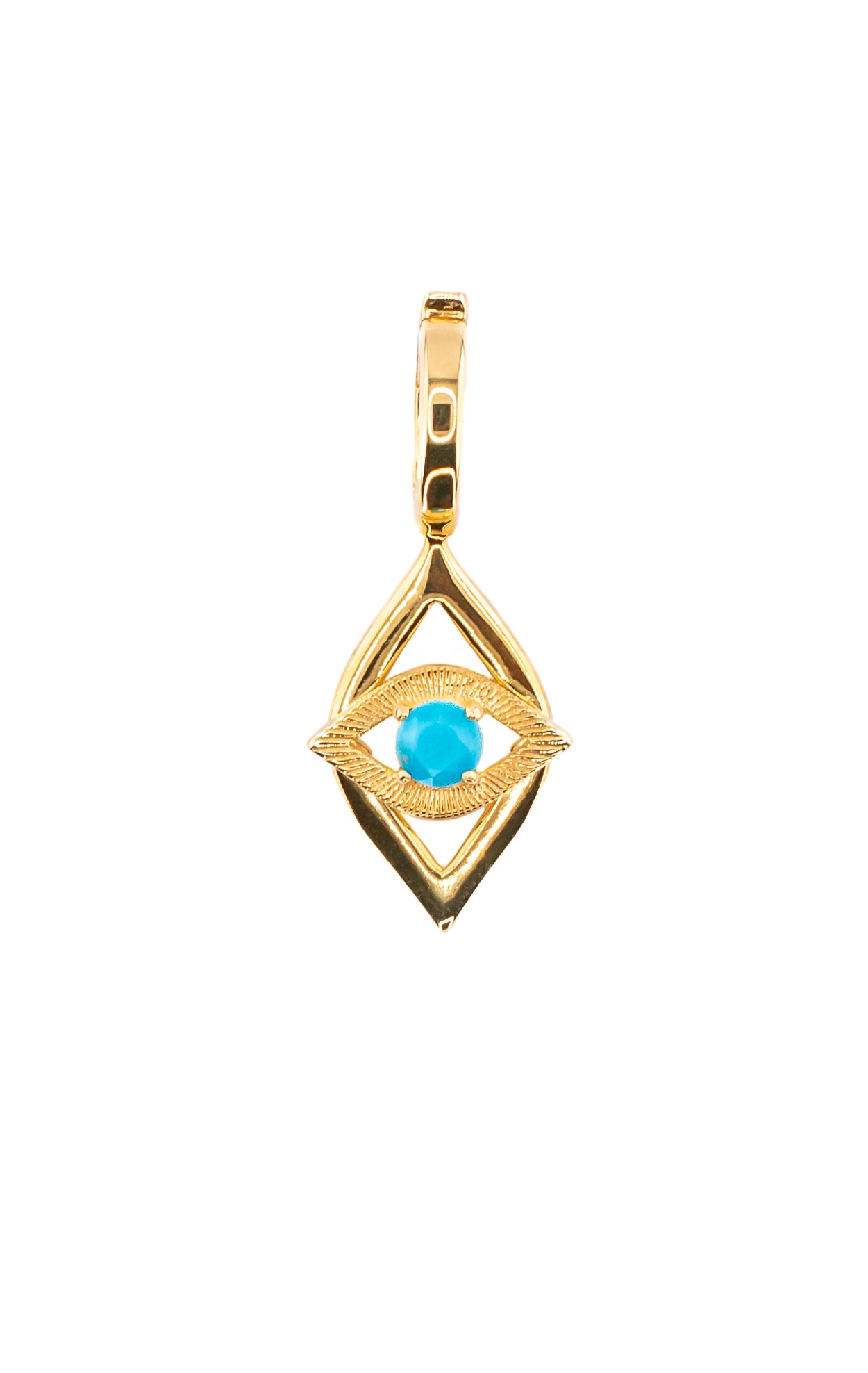 Nazar Evil Eye Amulet Charm in Turquoise