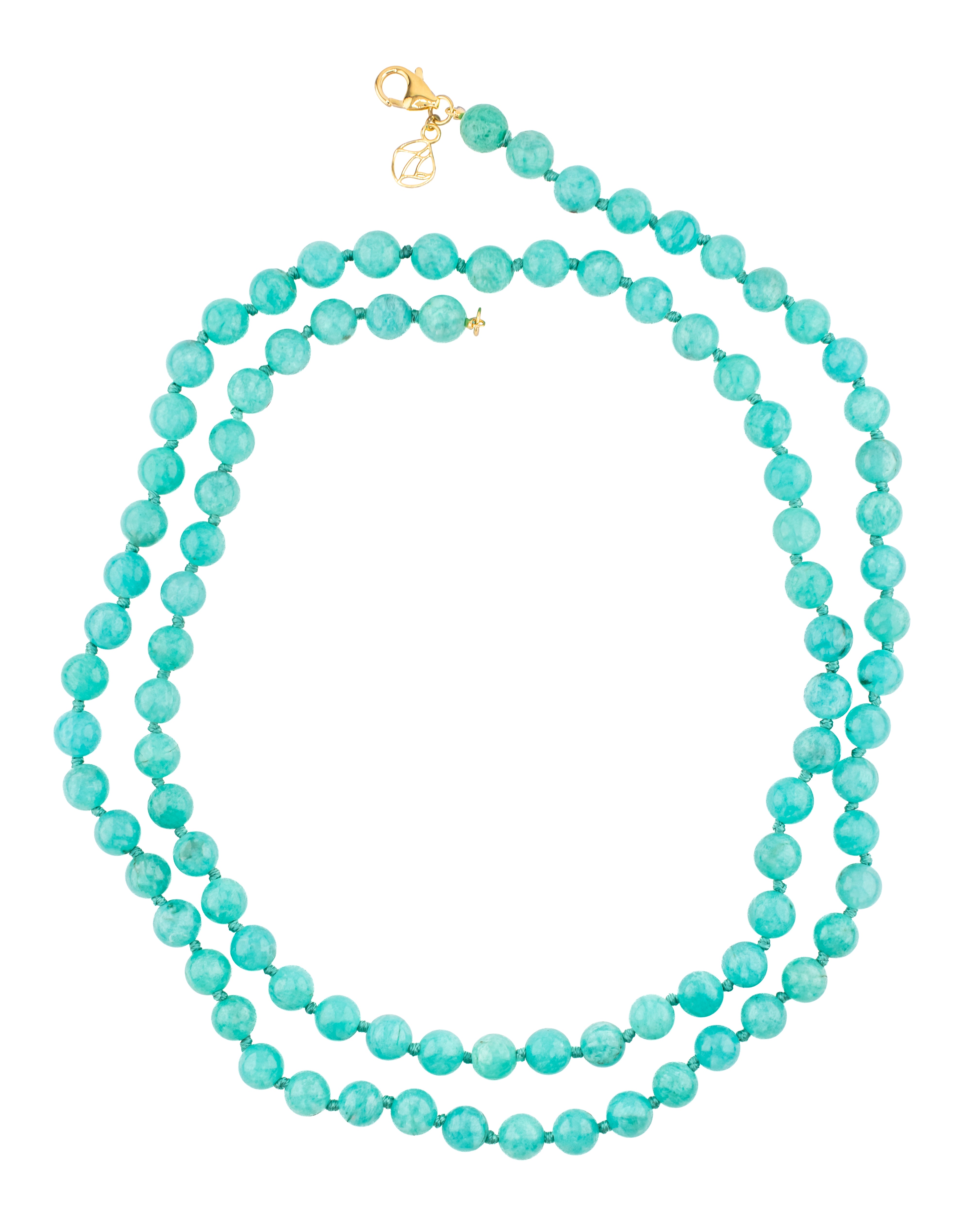 Cyra Long Amazonite Necklace