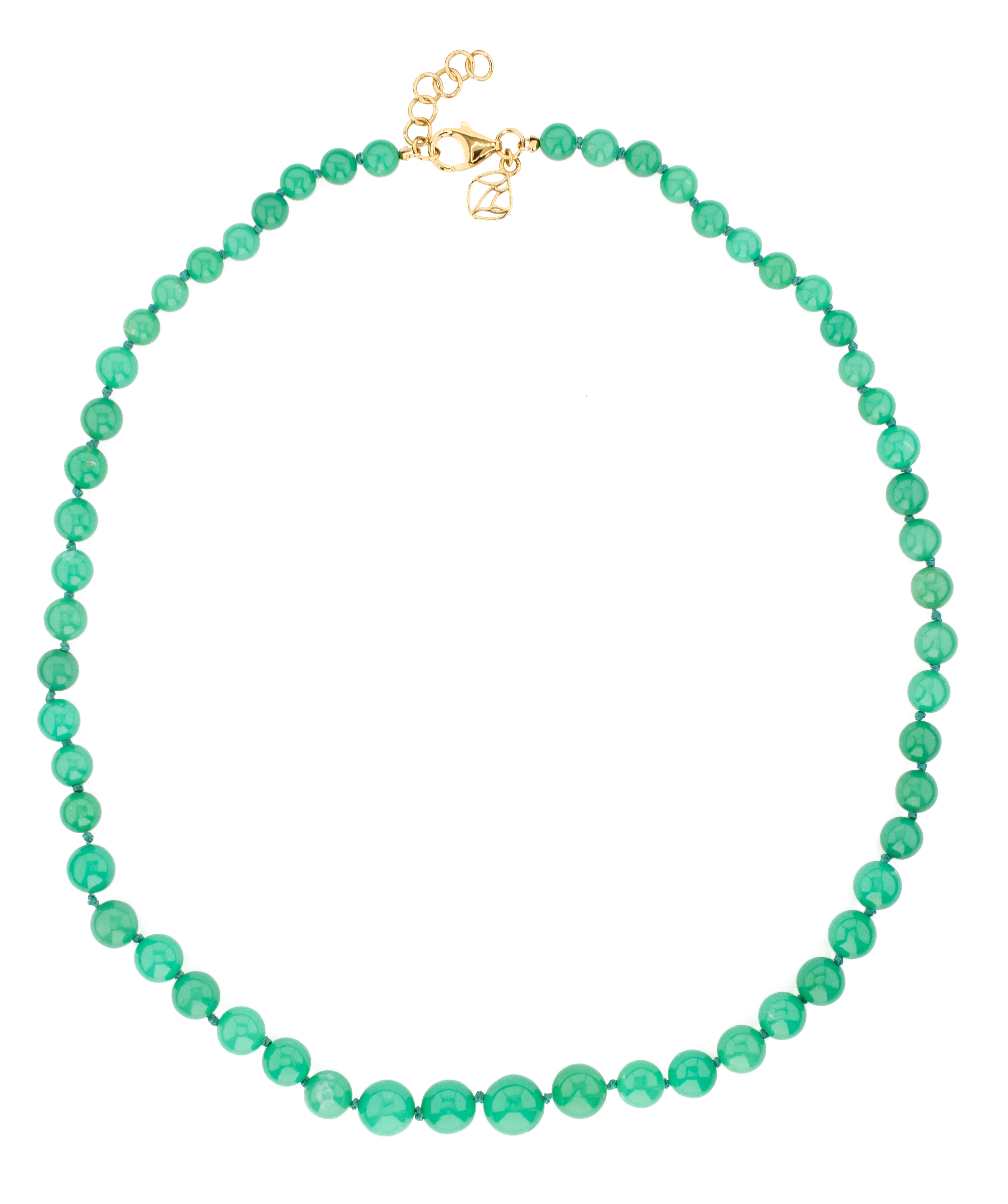 Chilton Necklace in Chrysoprase