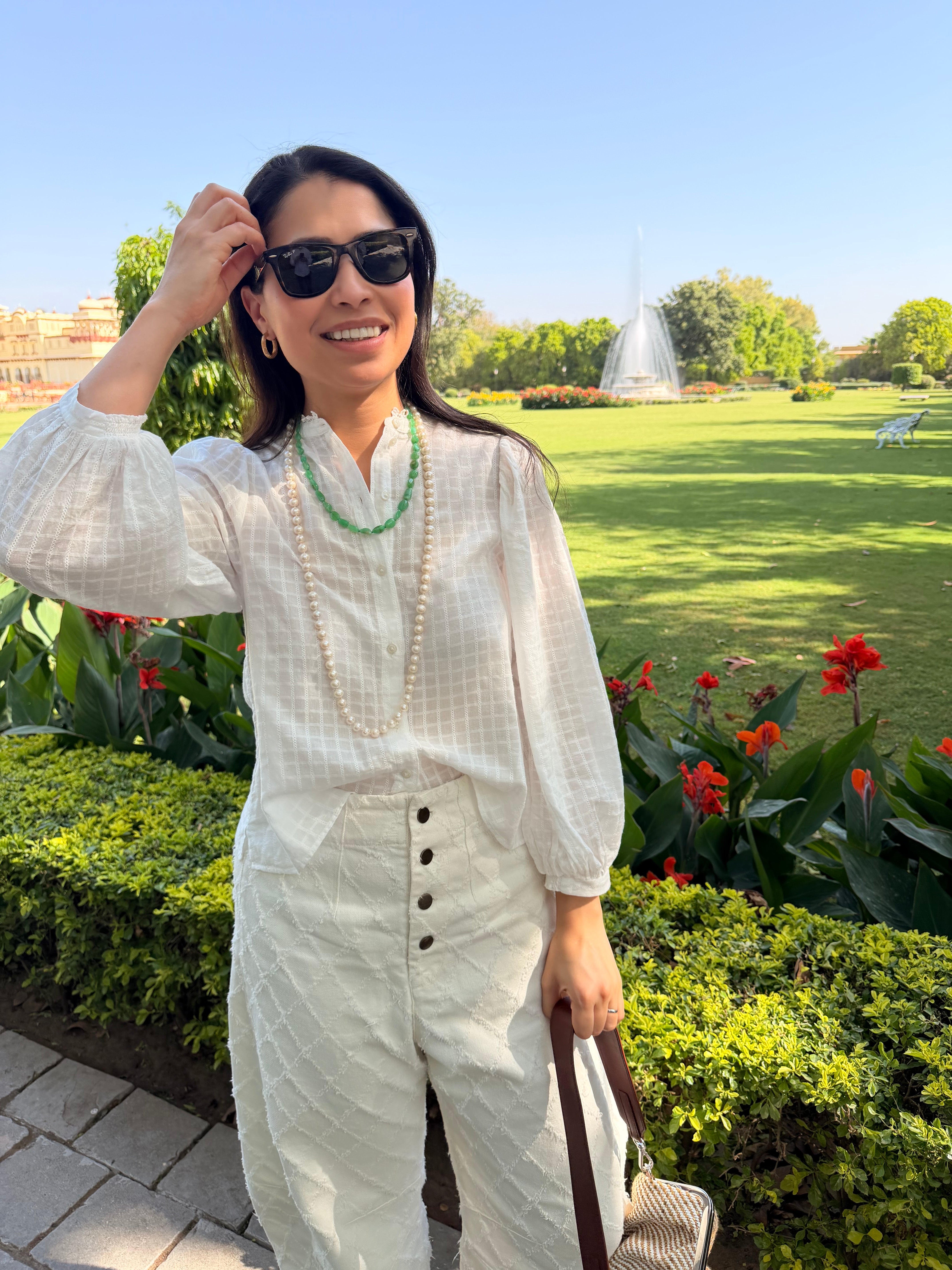 Imelda Necklace in Fancy Chrysoprase