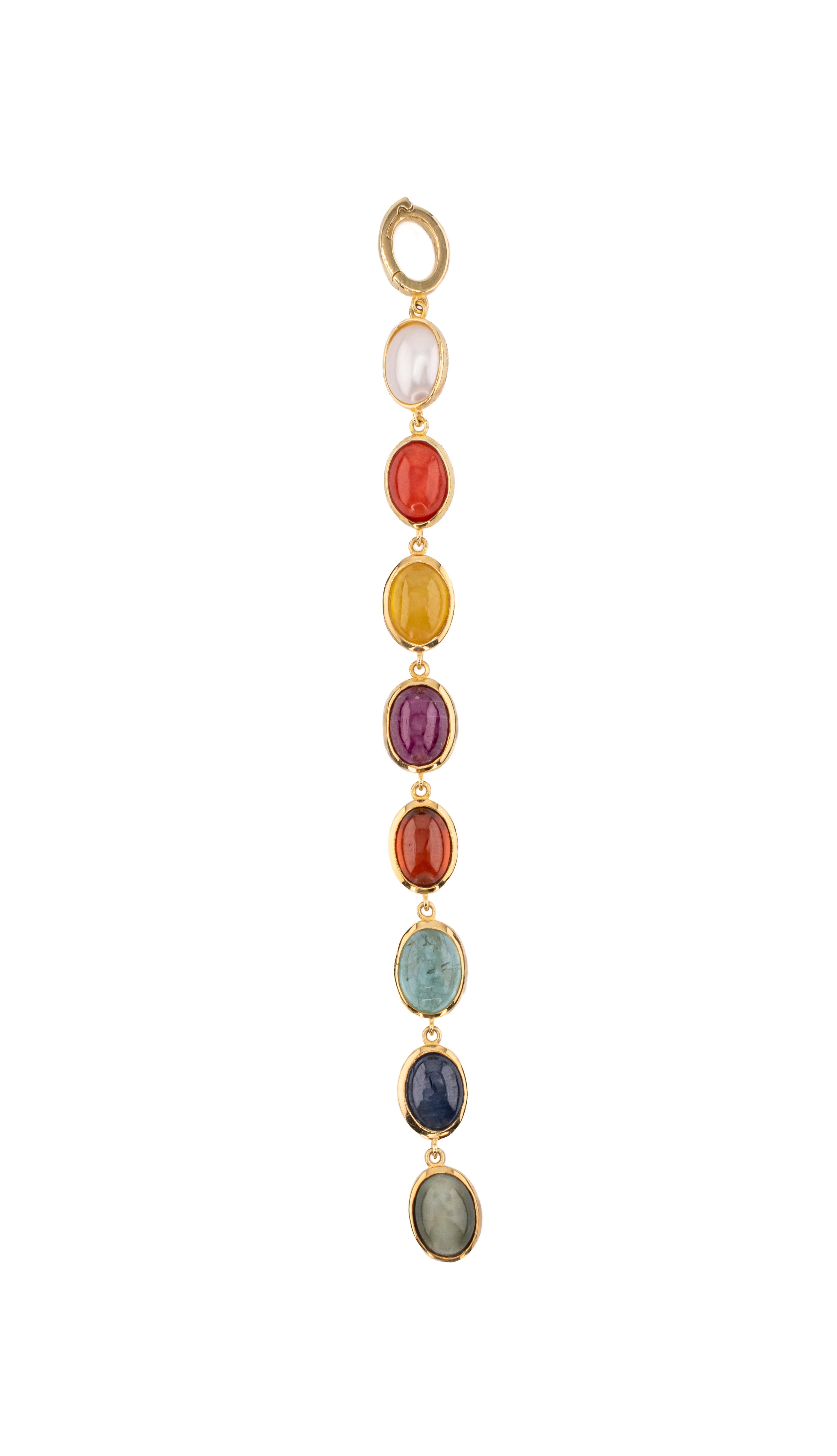 Maia Gemstone Clip On Pendant