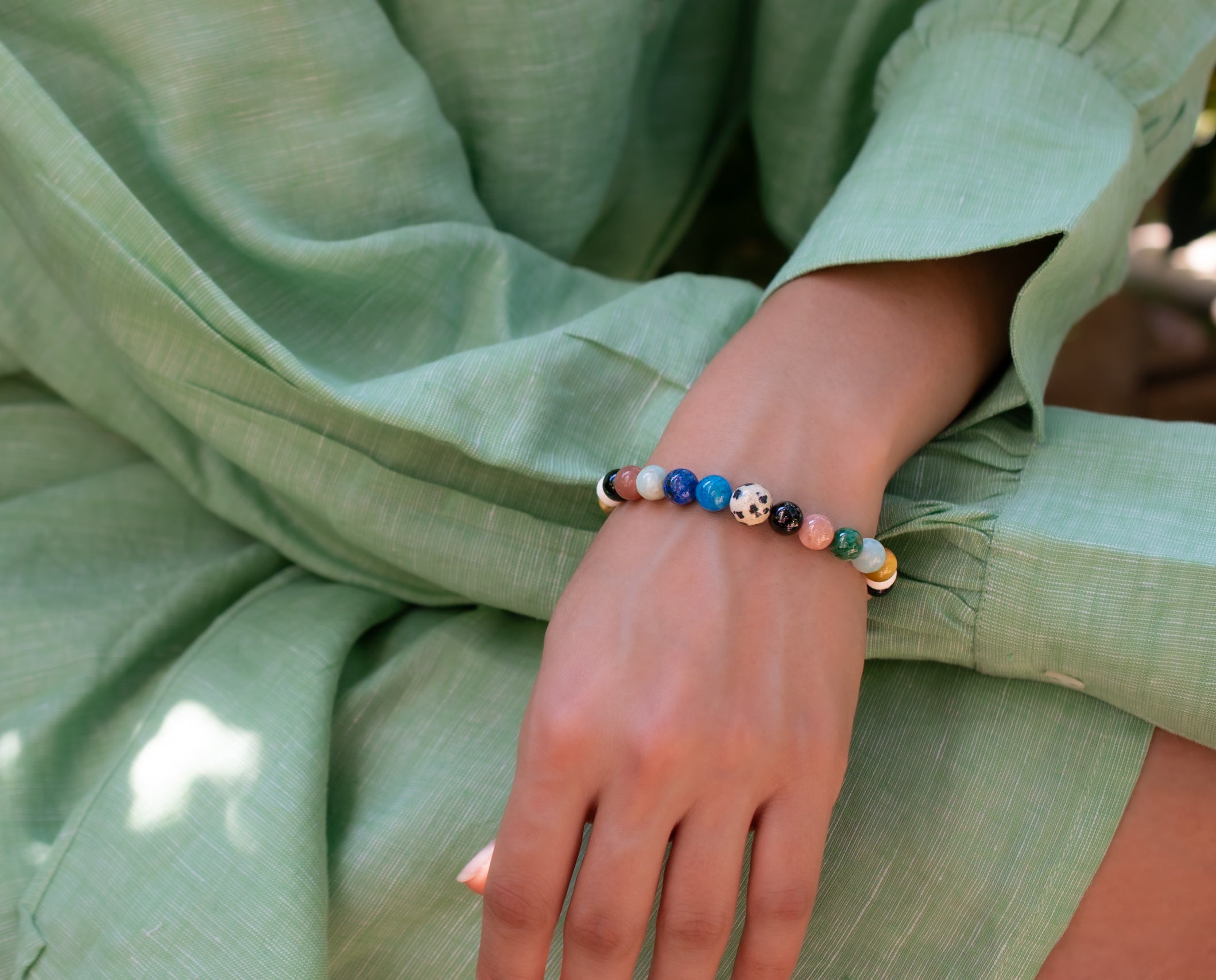 Eti Bracelet in Multi Gemstones