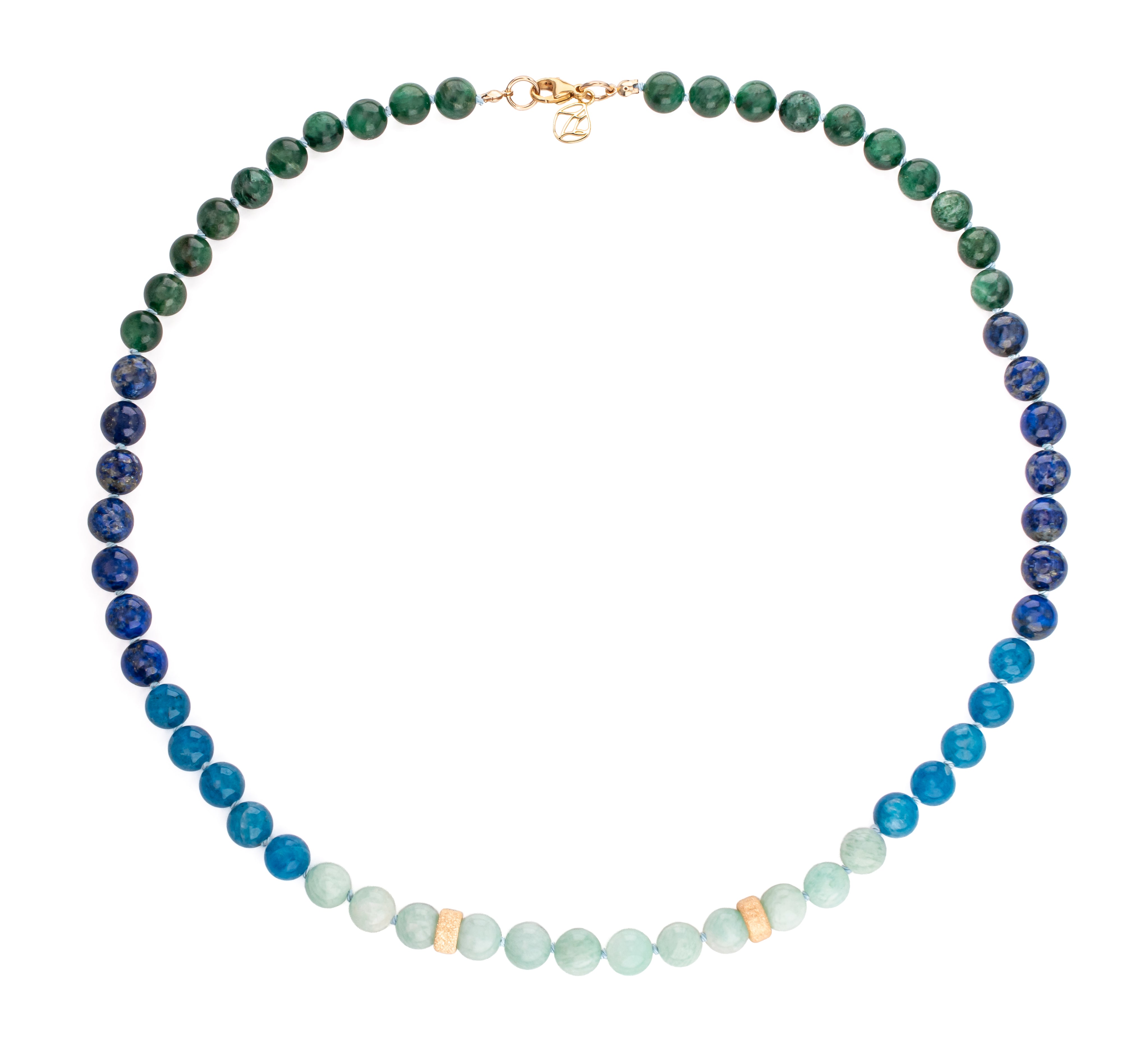 Sitara Necklace in Ombre Gems