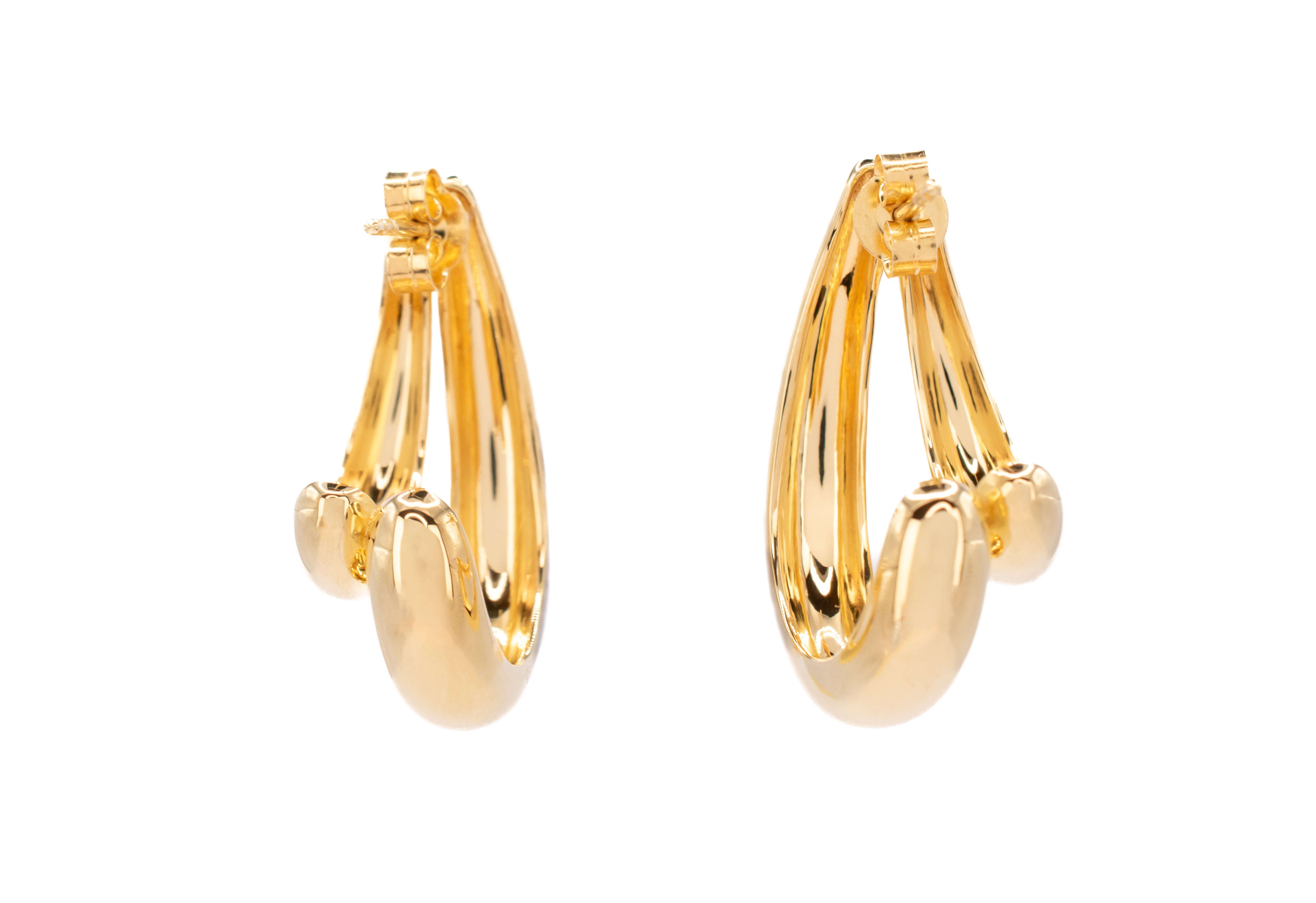 Spencer Earrings in Gold