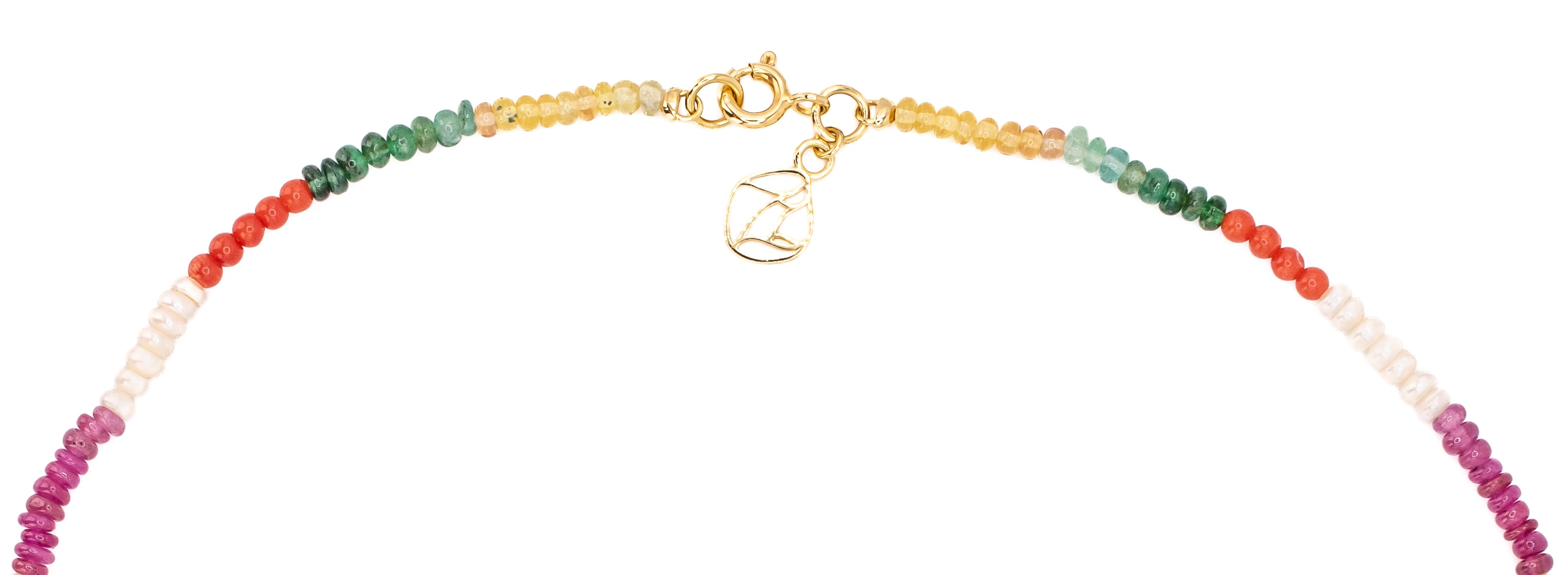 Anika Navratan Nine Gem Necklace