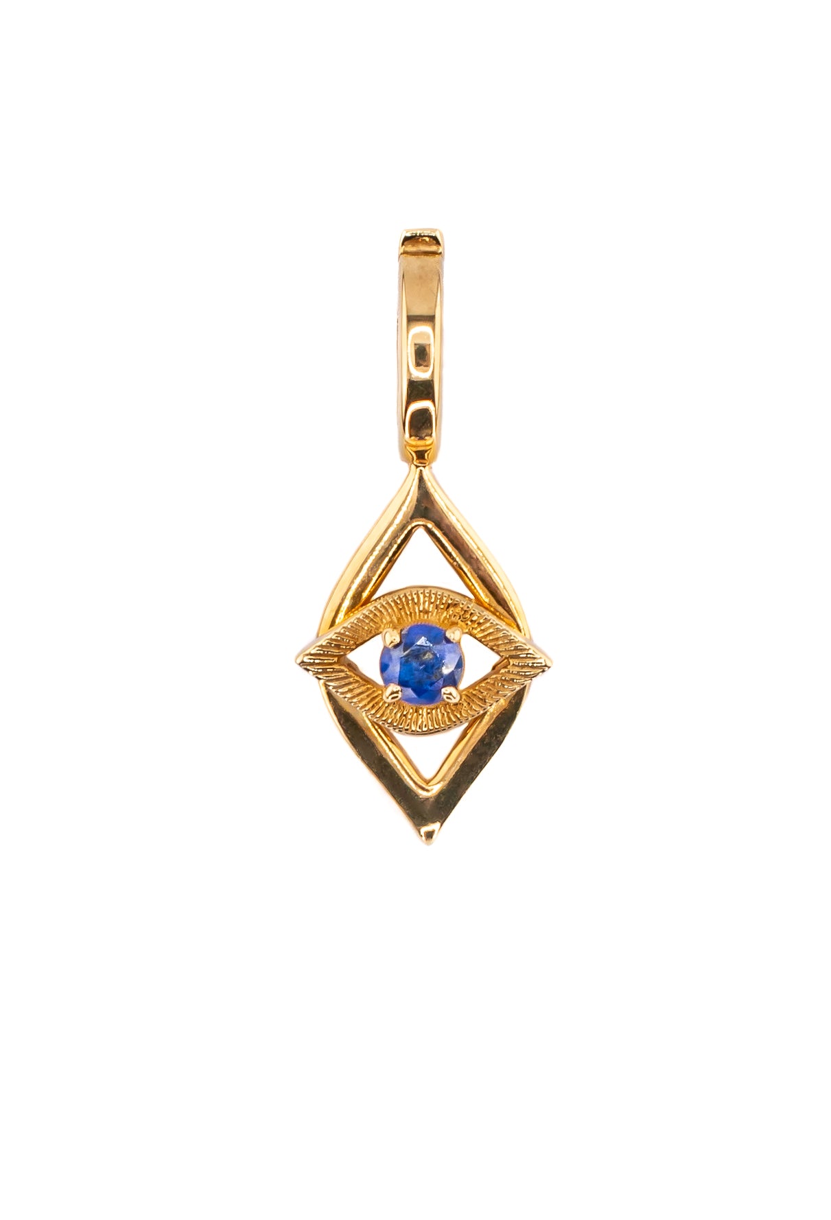 Nazar Evil Eye Amulet Charm in Lapis Lazuli