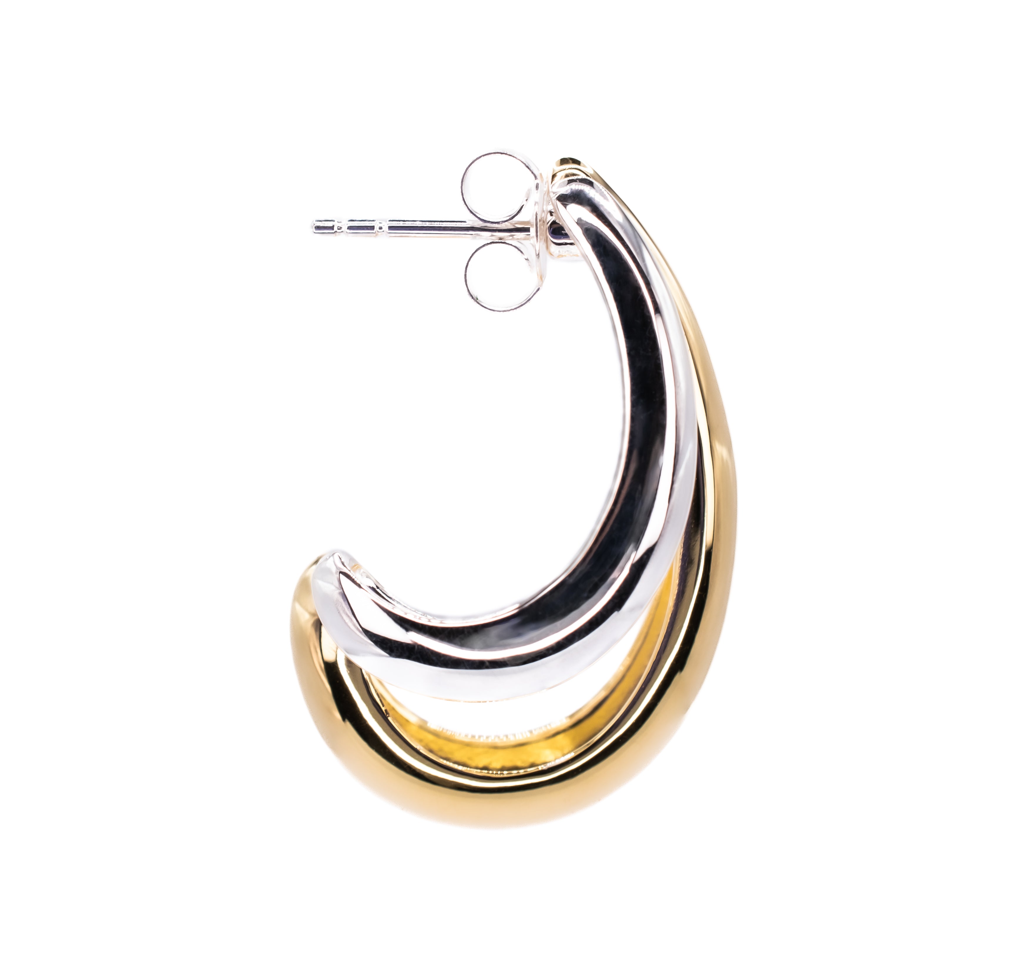 Spencer Earrings in Mixed Metal