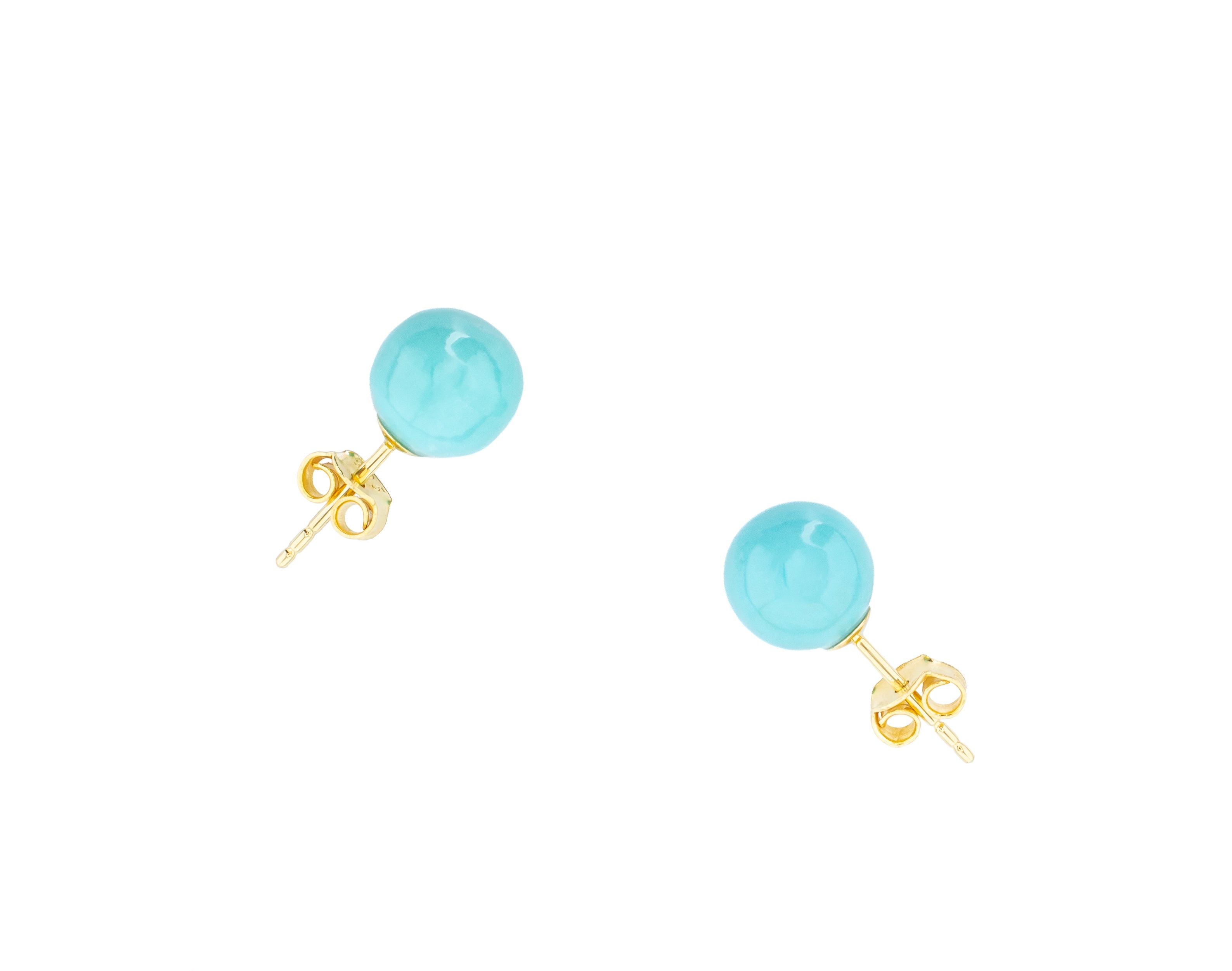 Cosmos Stud Earrings in Turquoise