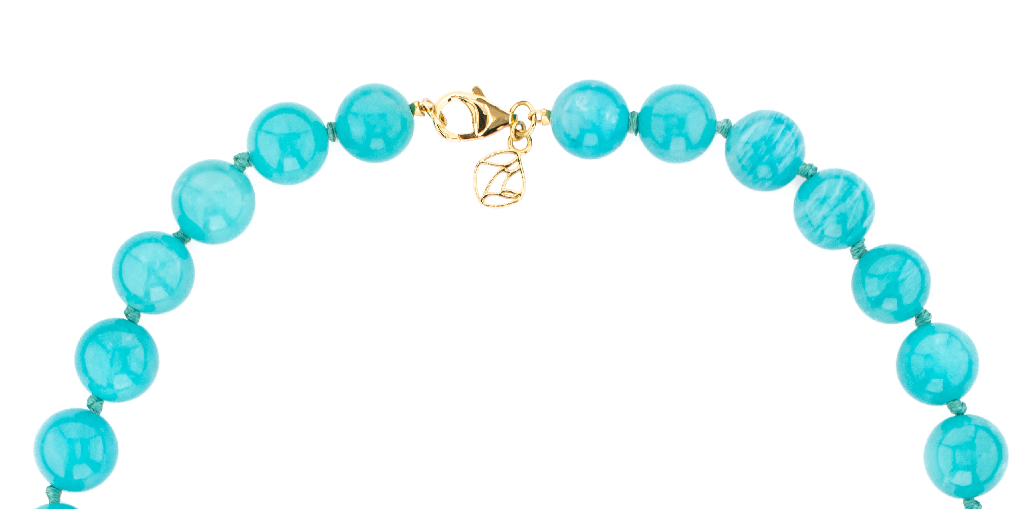 Clemmie Necklace in Amazonite