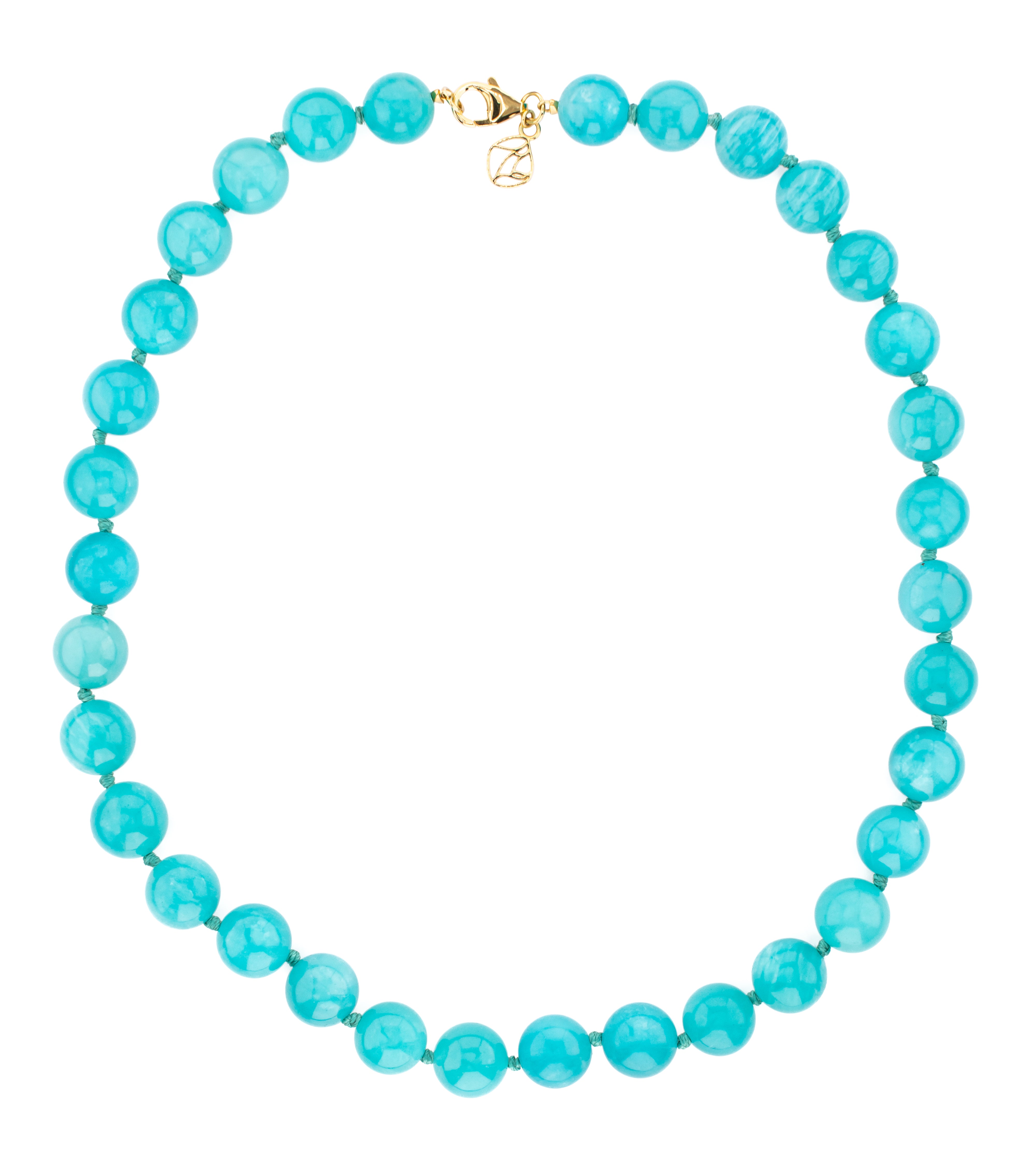 Clemmie Necklace in Amazonite